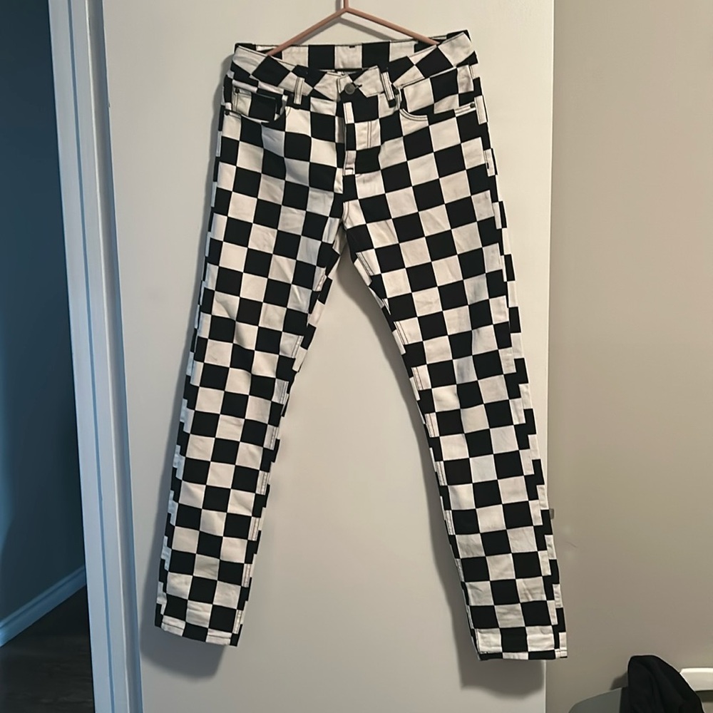 Amazing ASOS checker print pants